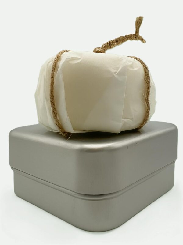 Champú Sólido de Arroz y Romero + Caja de aluminio