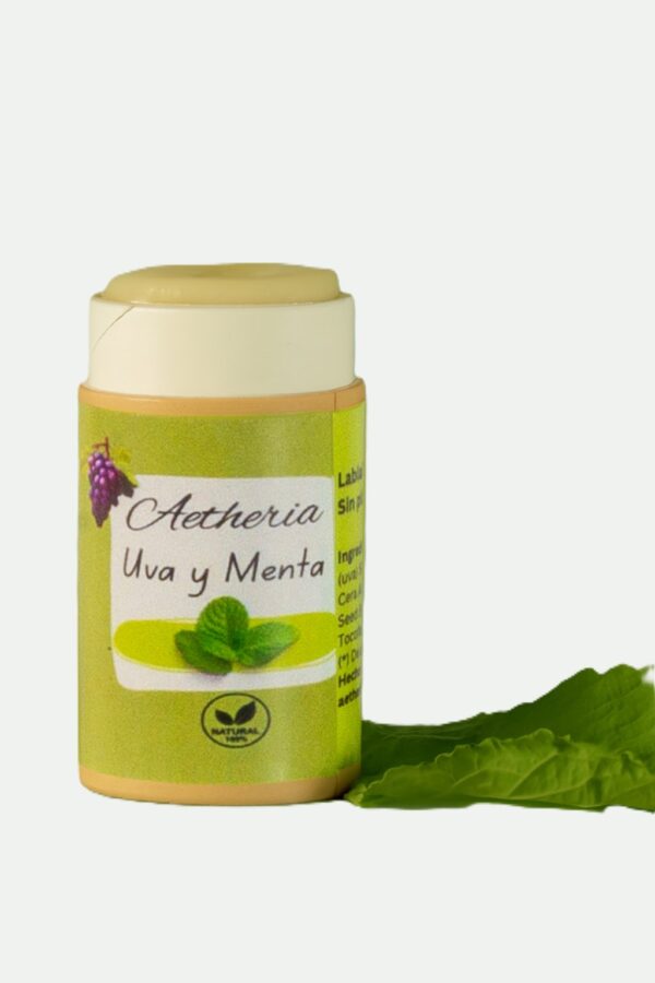 Labial de Uva y Menta