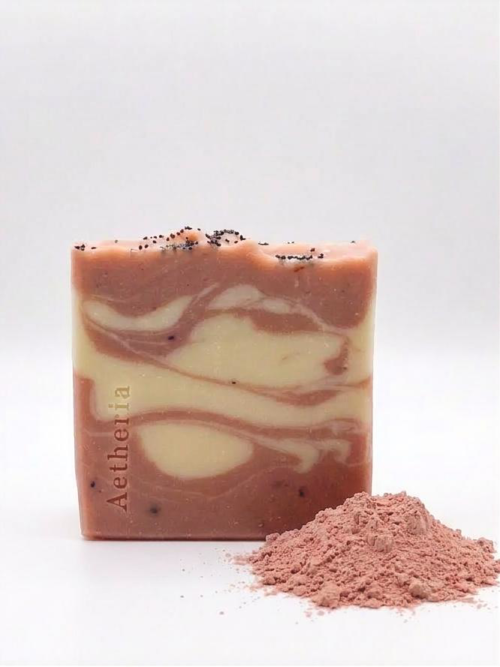 Jabón de Arcilla Rosa