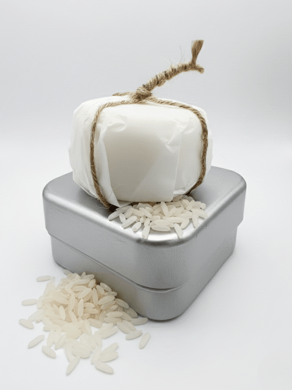 Champú Sólido de Arroz y Romero