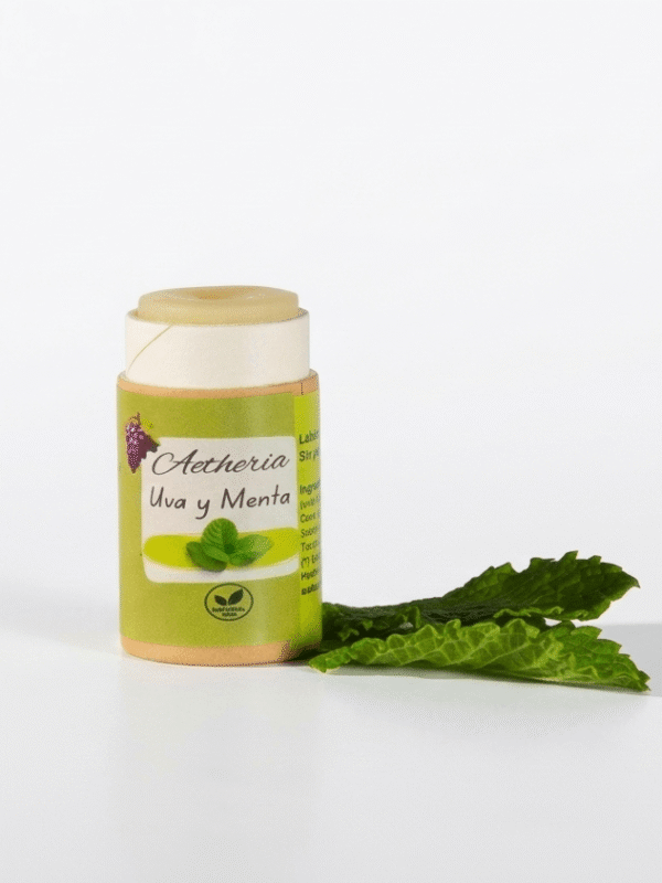 Labial de Uva y Menta